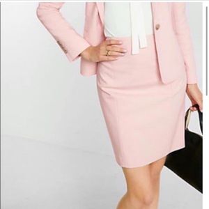 NWT Express Light Pink Pencil Skirt